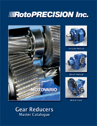 RotoPrecision Gear Reducer Master Catalogue